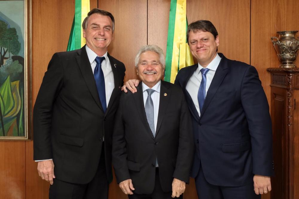 Bolsonaro, Elmano e Tarcísio